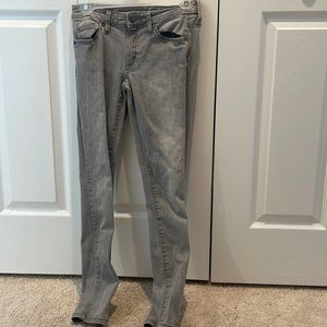 womens universal thread gray jeans